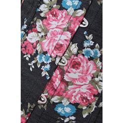Floral Underbust Corset N5511