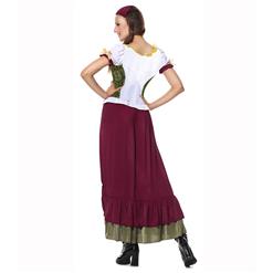 Women's Renaissance Wench Oktoberfest Beer Girl Costume N5566