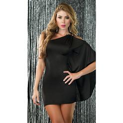 Sexy One Sleeve Mini Dress N5610