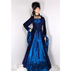 Renaissance Lady Costume, Renaissance Costume, Velvet Princess Costume, #N5680