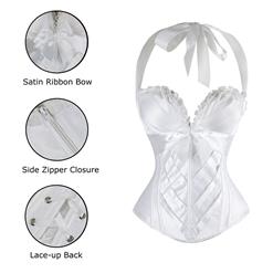 Satin Classic Sweetheart Overbust Corset N5681