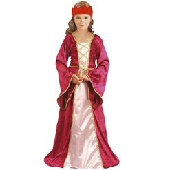 Tudor Queen Costume, Girls Queen Costume, kinder Renaissance Queen Costume, #N5965