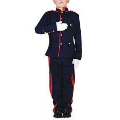 Fashion Soldier Ceremonial Boys Cosplay Costume N5982
