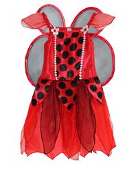 Ladybird costume for girls N5997