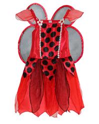 Ladybird costume for girls N5997