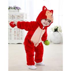Red Raccoon Jumpsuit Climbing Clothes N6261