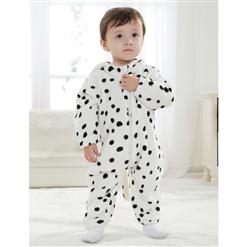 Double Snow Leopard Romper N6270