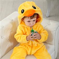 Double Big Yellow Duck Climbing Clothes N6272