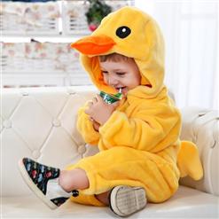 Double Big Yellow Duck Climbing Clothes N6272