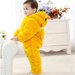 Three Layers Big Yellow Duck Romper N6273