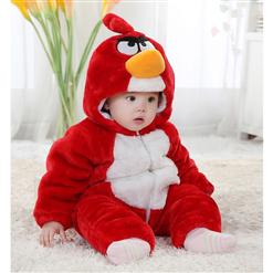 Anger Bird Jumpsuit Baby, Cartoon Star Costume Baby, Red Bird Climbing Clothes baby, #N6279