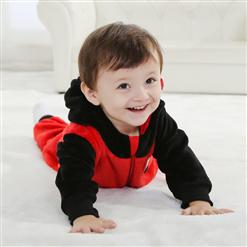 Double Red Ladybug Romper N6293