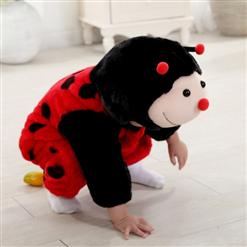 Three Layers Red Ladybug Jumpsuit N6294