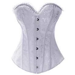 Embroidered Diamond Corset N6638