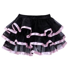 Pink stripe Chiffon Pettiskirt HG7286