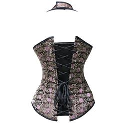 Gorgeous Jacquard Weave Corset N7723