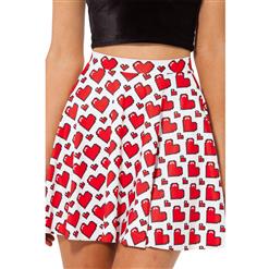 Love Ya Bits White Skater Skirt HG7957