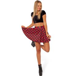 Love Ya Bits Black Skater Skirt HG7959