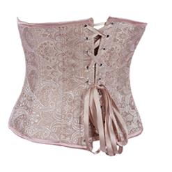 Palace Embossed Pattern Underbust Corset N8078