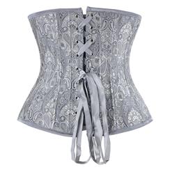 Spell Binding Satin Brocade Underbust Corset N8079