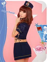 Sweet Stewardess Costume N8192
