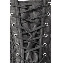 Weave Pattern Gothic Steampunk Corset N8391