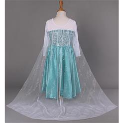 Girls Princess Blue Dress N8510