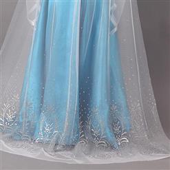 Frozen elsa  long sleeve dress N8512