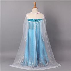 Frozen elsa  long sleeve dress N8512