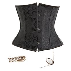 Floral Brocade Steel Bone Underbust Corset N8657