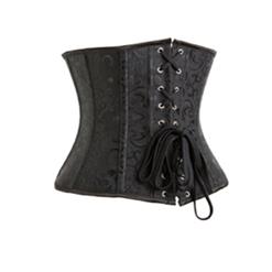 Floral Brocade Steel Bone Underbust Corset N8657