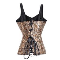 Leopard Halter Straps Corset N8724