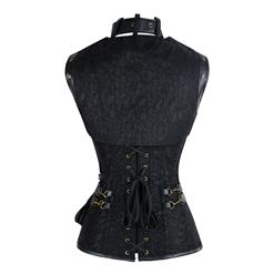 Steampunk Corset with Sleeveless Jacket N8734