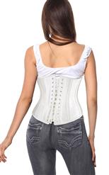 26 Steel Bones Satin Heavy Underbust Corset N8846