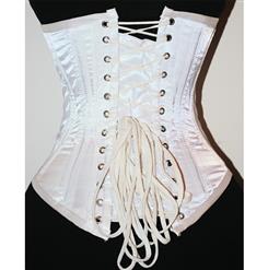 26 Steel Bones Satin Heavy Underbust Corset N8846