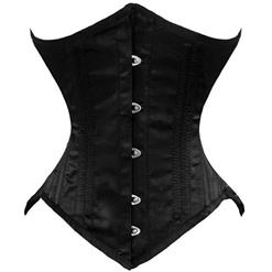 26 Steel Bones Satin Underbust Heavy Corset N8847