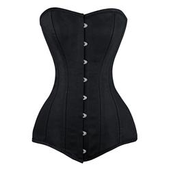 26 Steel Bones Cotton Overbust Corset N8851