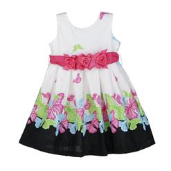 Girls' Elegant Butterfly Party Dress N9008