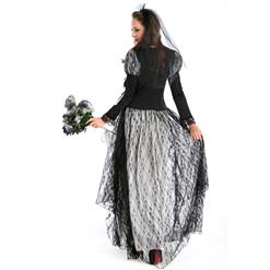 Boneyard Skeleton Bride Costume N9124