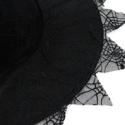 Sexy Black Imitation Alligator Split-Front Wtich Adult Halloween Theatrical Costume N9176