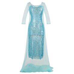 Frozen Sparkle Blue Princess Elsa Costume N9189