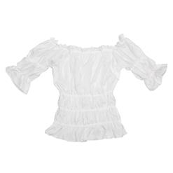 Popular Hot Sale White Cotton Shirt N9331