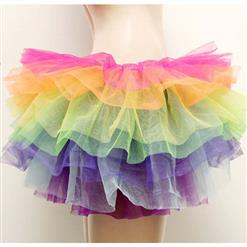 Short Iridescence Trim Petticoat HG9341