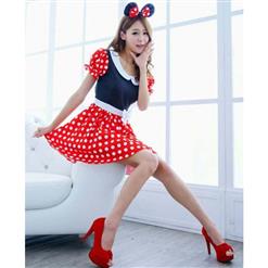 Cute Mickey Mouse Fancy Dress Costume N9650