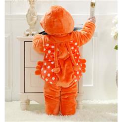 Lovely Orange Crab Shape Baby Romper N9787