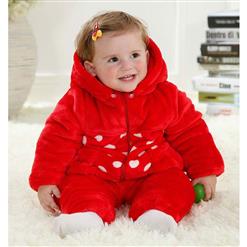 Lovely Red Crab Shape Baby Romper N9789