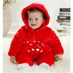 Lovely Red Crab Shape Baby Romper N9789