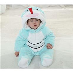 Lovely Blue Snake Shape Baby Romper Costume N9796