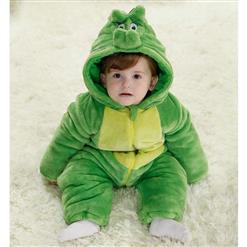 Lovely Green Dinosaur Shape Baby Romper Costume N9797