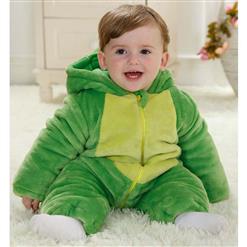 Lovely Green Dinosaur Shape Baby Romper Costume N9797